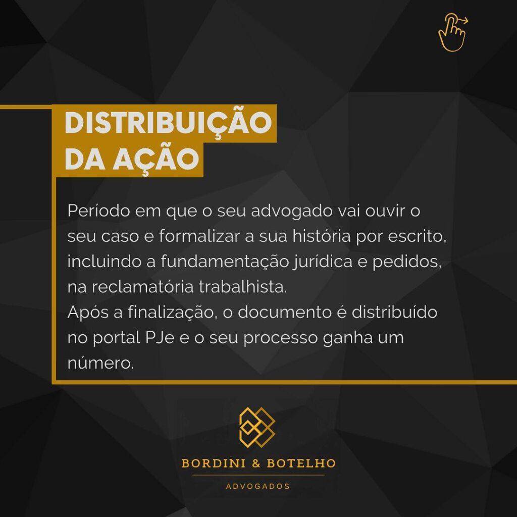 Bordini & Botelho Advogados - Passo a passo do processo trabalhista