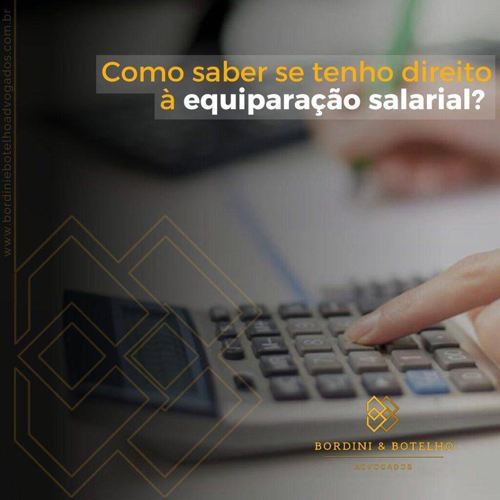 Como saber se tenho direito à equiparação salarial?