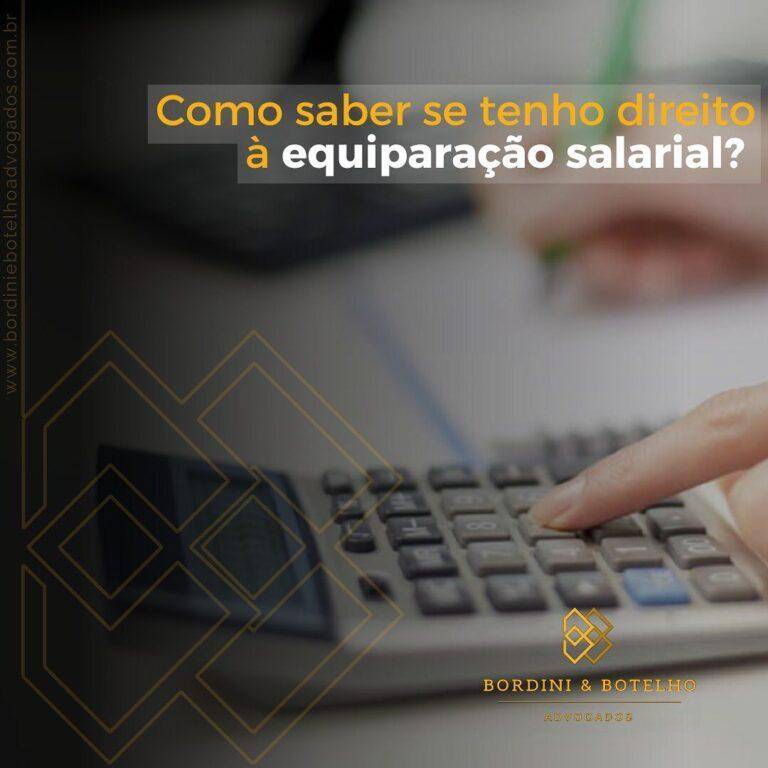 Como saber se tenho direito à equiparação salarial?