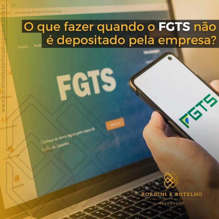 O que fazer quando o FGTS não é depositado pela empresa?