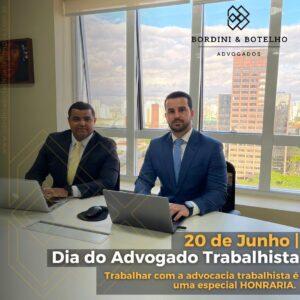 20 de Junho | Dia do Advogado Trabalhista